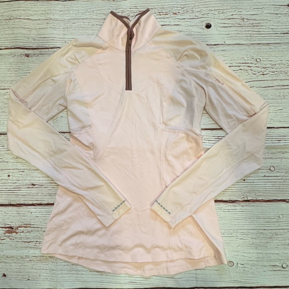 Lululemon Trail Bound 1/2 Zip in Strawberry Milkshake Sz 6 - Picture 4 of 15